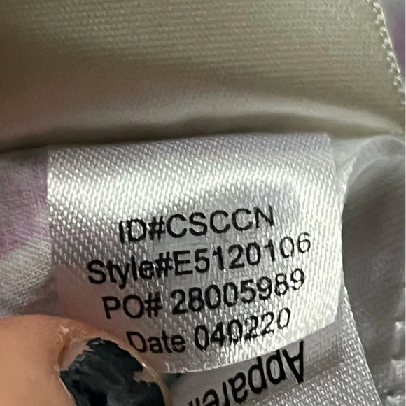 Eileen West pajama dress pj Cotton Floral Button front  Nightgown XS - Picture 8 of 11